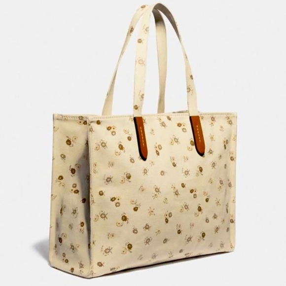 Coach Rainbow Canvas Large Tote New with Tags​ - Picture 6 of 9